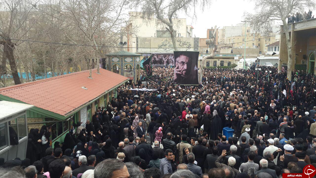 مراسم تشییع کارگردان سینمای مذهبی + تصاویر