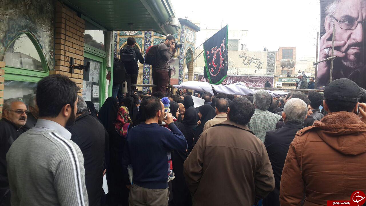 مراسم تشییع کارگردان سینمای مذهبی + تصاویر