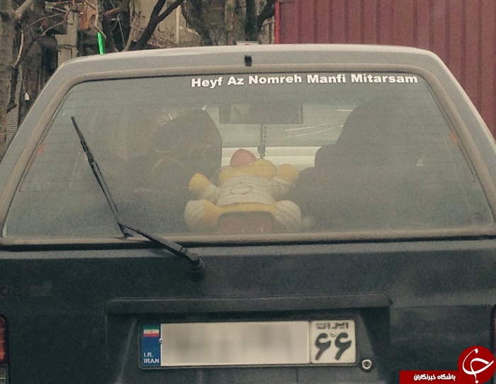 رجز خوانی پراید برای پلیس راهور+عکس