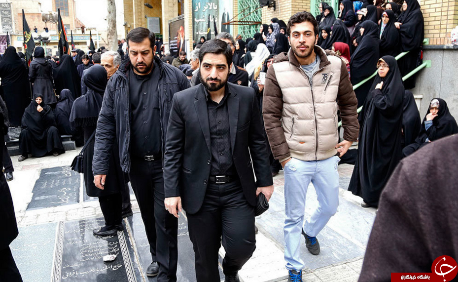 حضور هنرمندان و سیاسیون در مراسم تشییع مرحوم سلحشور +تصاویر