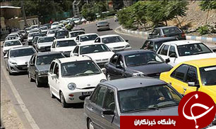 کاهش 2.4 درصدی تردد نسبت به روز مشابه سال قبل
