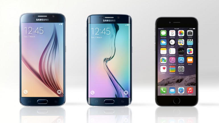 جدال شش تایی&zwnj;ها؛ مقایسه Galaxy S6 ، Galaxy S6 Edge و iPhone 6 // در حال کار//