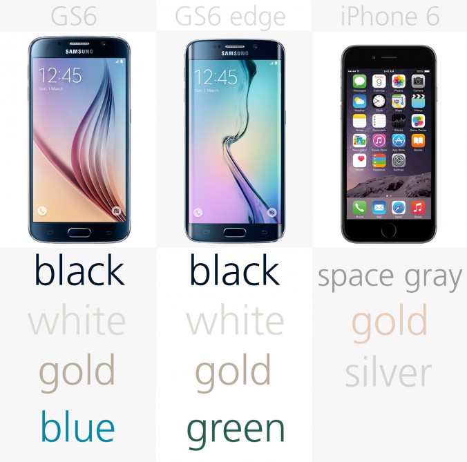 جدال شش تایی&zwnj;ها؛ مقایسه Galaxy S6 ، Galaxy S6 Edge و iPhone 6 // در حال کار//