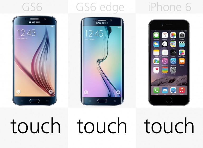 جدال شش تایی&zwnj;ها؛ مقایسه Galaxy S6 ، Galaxy S6 Edge و iPhone 6 // در حال کار//