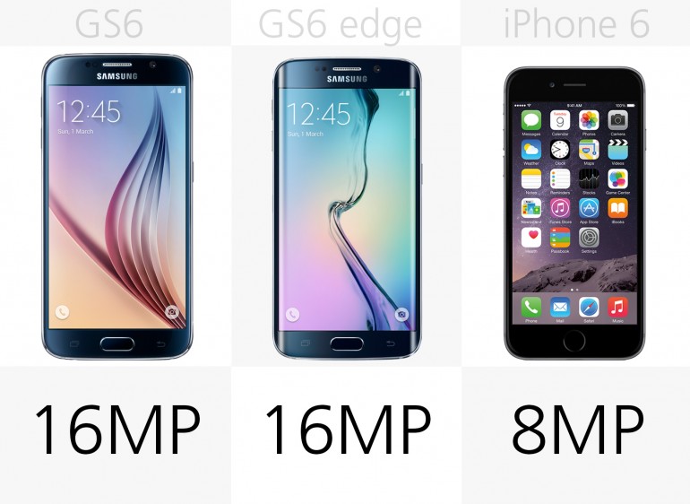 جدال شش تایی&zwnj;ها؛ مقایسه Galaxy S6 ، Galaxy S6 Edge و iPhone 6 // در حال کار//