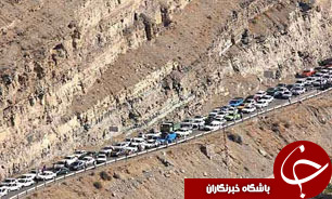ممنوعیت تردد وسایل نقلیه سنگین در محور هراز