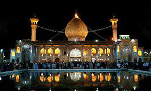 جشن ولادت امام علی(ع) در حرم مطهر شاهچراغ(ع) + فیلم