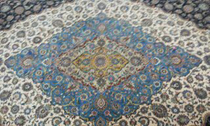 فرش عتبات عالیات در کاشان رونمایی شد