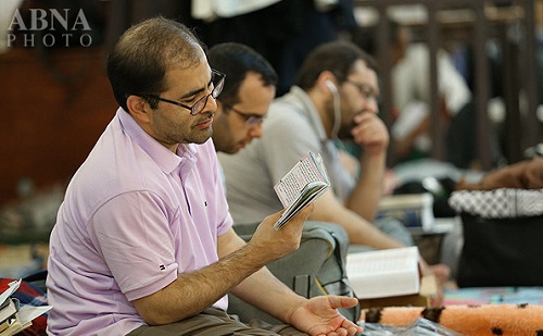 مراسم اعتکاف در مسجد جامع آستان حرم عبدالعظیم حسنی(ع) + تصاویر