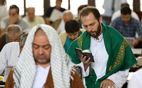 مراسم اعتکاف در مسجد جامع آستان حرم عبدالعظیم حسنی(ع) + تصاویر