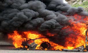 مرگ 6 سرنشین پژو در میان شعله&zwnj;های آتش/ عات حادثه دلخراش اتوبان قم هنوز مشخص نشده است