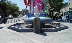 نصب آبنماد جهان پهلوان تختی