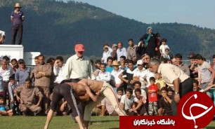 پایان مسابقات کشتی گیله مردی ساحلی در انزلی
