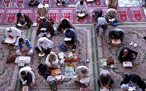 آخرین روز خلوت با خدا در حرم حضرت معصومه&zwnj;(س) + تصاویر