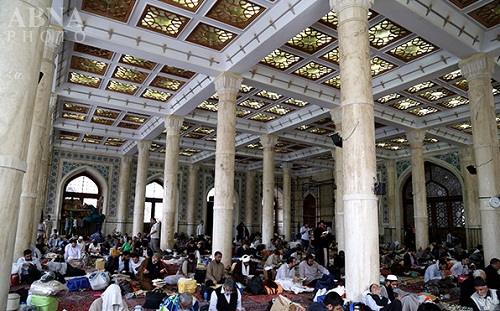 آخرین روز خلوت با خدا در حرم حضرت معصومه&zwnj;(س) + تصاویر