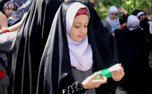راهپیمایی عظیم حافظان حجاب در قم برگزار شد + تصاویر