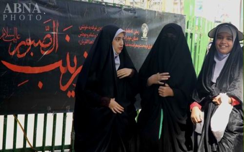 راهپیمایی عظیم حافظان حجاب در قم برگزار شد + تصاویر