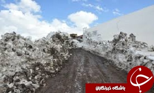 بازگشایی گردنه برف گیر پیچ بن الموت