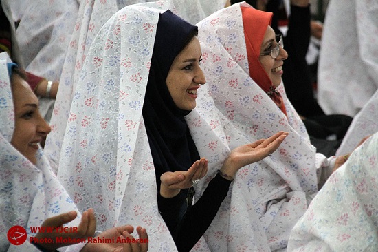 جشن ازدواج دانشجویان در حرم امام رضا علیه السلام + تصاویر