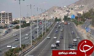 استان البرز رتبه سوم كاهش تصادفات جاده ای