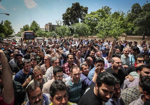 بازسازی سرقت از صرافی فردوسی +تصاوير