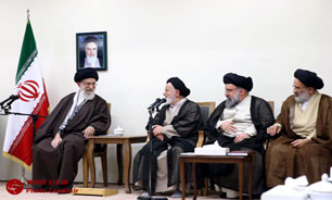 دیدار اعضای ستاد کنگره بزرگداشت سه هزار شهید استان سمنان با رهبر معظم انقلاب + فیلم و صوت