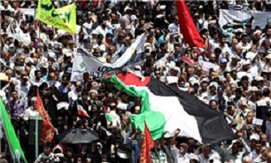 فریاد مرگ بر آل سعود در سنندج طنین‌انداز شد