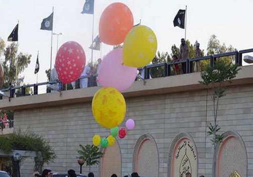 تصاویر جدید از داخل هتل پنج ستاره داعش