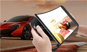 تبلتی با صفحه نمایش منحنی مخصوص بازی + تصاویر