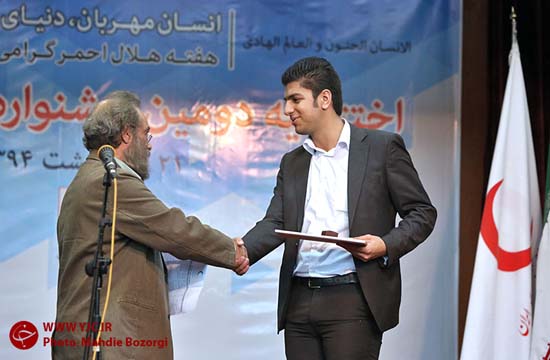 درخشش خبرنگار باشگاه خبرنگاران در جشنواره هلال و رسانه