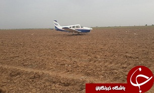 ​فرود اضطراری یک فروند هواپیمای آموزشی در آبیک