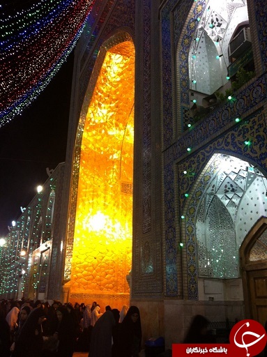 شب مبعث در جوار علی بن موسی الرضا (ع) + تصاویر
