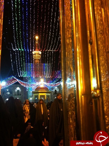 شب مبعث در جوار علی بن موسی الرضا (ع) + تصاویر