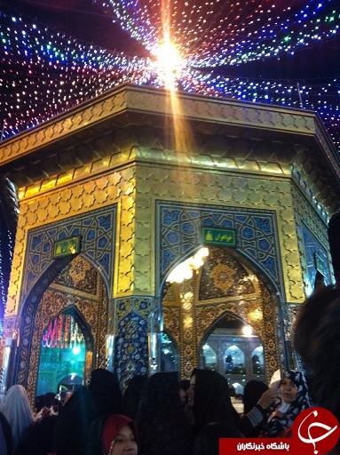 شب مبعث در جوار علی بن موسی الرضا (ع) + تصاویر