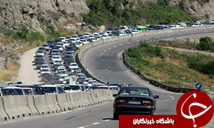 آزادراه چالوس_مرزن آباد مسدود است/ محدودیت تردد در محور قدیم ساوه_تهران