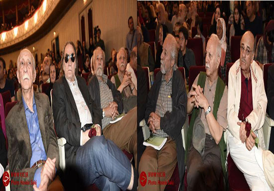 عکس سلفی بهرام افشاری در جشن بازیگر/ ابراز تاسف مشایخی از حضور غیر تئاتری&zwnj;ها