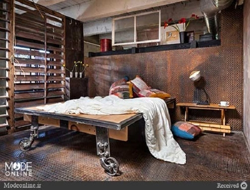 خانه&zwnj;ای شیک که روزی کارخانه&zwnj;ای قدیمی بود+عکس