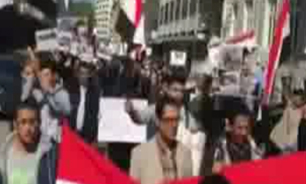 تظاهرات در محکوميت تجاوز رژيم سعودی به يمن در آلمان و سوئد + فیلم