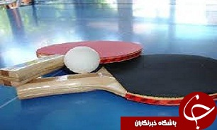 برگزاری مسابقات تنیس روی میز در قزوین