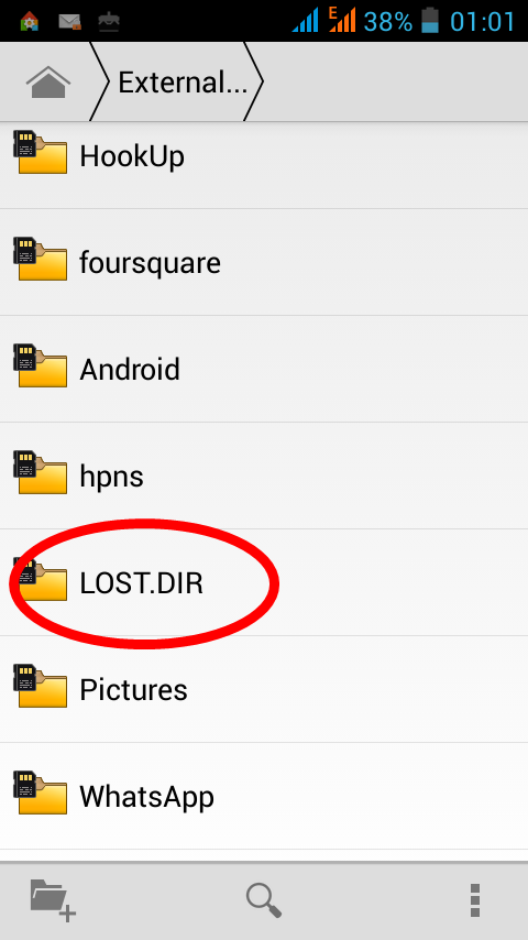 پوشه LOST.DIR در اندروید چیست و آیا حذف آن اشکالی ندارد؟!