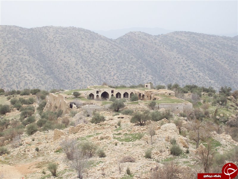 تصاویری از کاروانسرای زیبای تمام سنگی