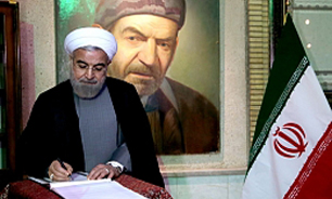 بازدید رییس جمهوری از مقبره الشعرا تبریز