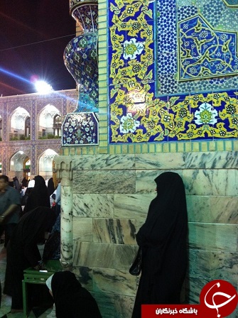 شب آرزوها در حرم مطهر امام رضا (ع) + گزارش تصویری