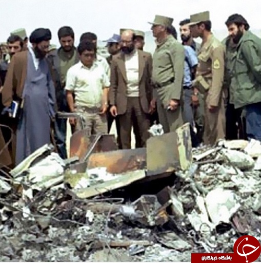 انتشار عکس و ویدئویی جالب به مناسبت شکست آمریکا در صحرای طبس