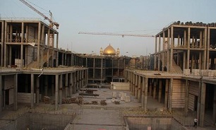 جدیدترین تصاویر از ساخت صحن بزرگ حضرت زهرا (س)