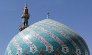 افتتاح بنای عظیم مسجد امام حسن عسکری‌(ع) در قم + تصاویر