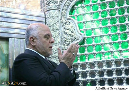 نماز العبادی درحرم سیدالشهداء(ع)+عکس
