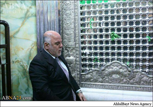 نماز العبادی درحرم سیدالشهداء(ع)+عکس