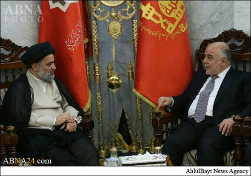 نماز العبادی درحرم سیدالشهداء(ع)+عکس