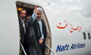 دکتر روحانی وارد شیراز شد